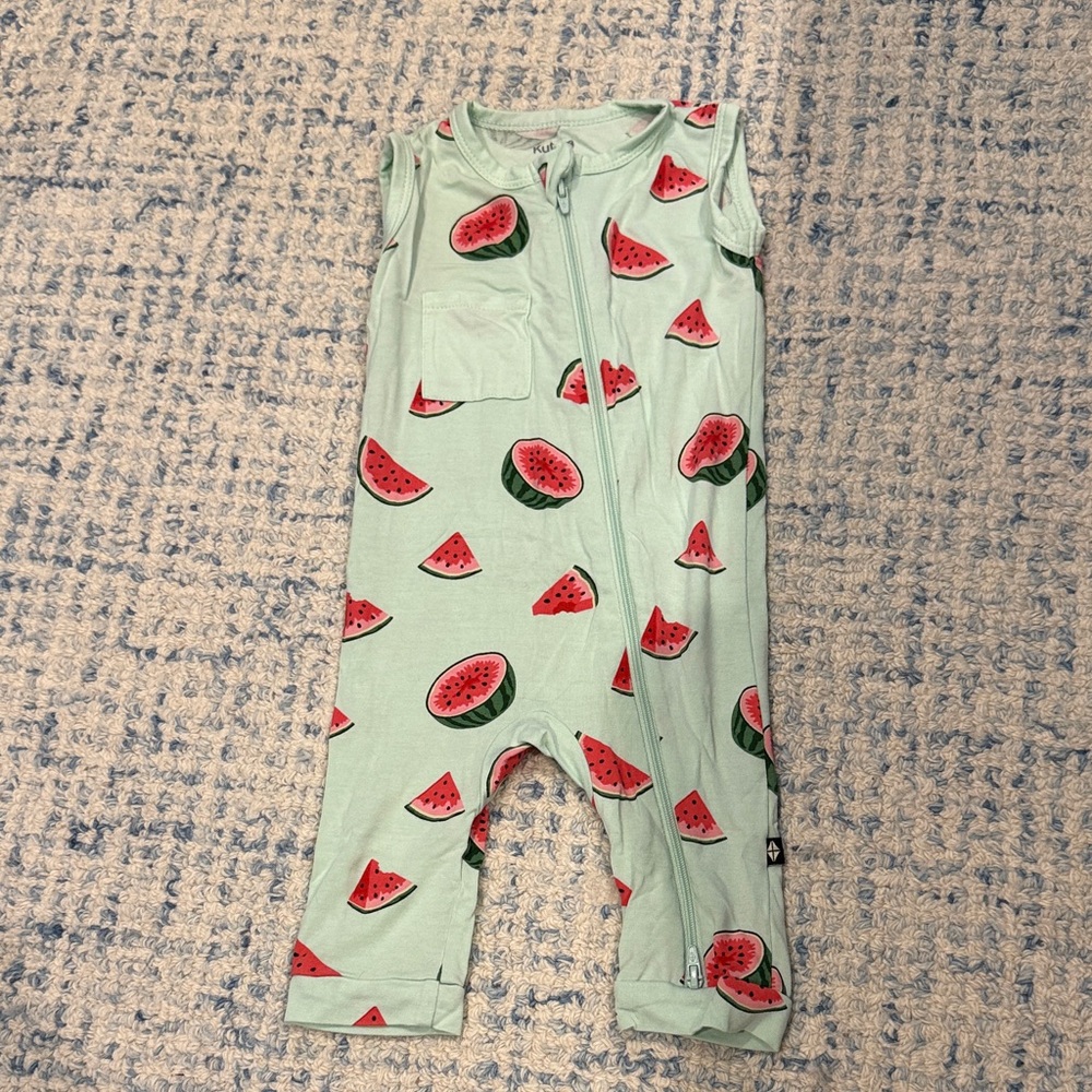Kyte Baby Watermelon Sleeveless Romper